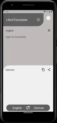 LibreTranslater android App screenshot 3